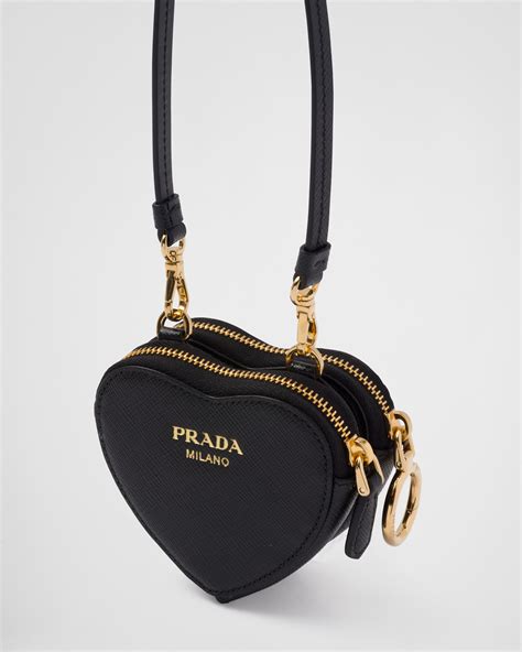 prada mini bag saffiano black|prada saffiano leather mini pouch.